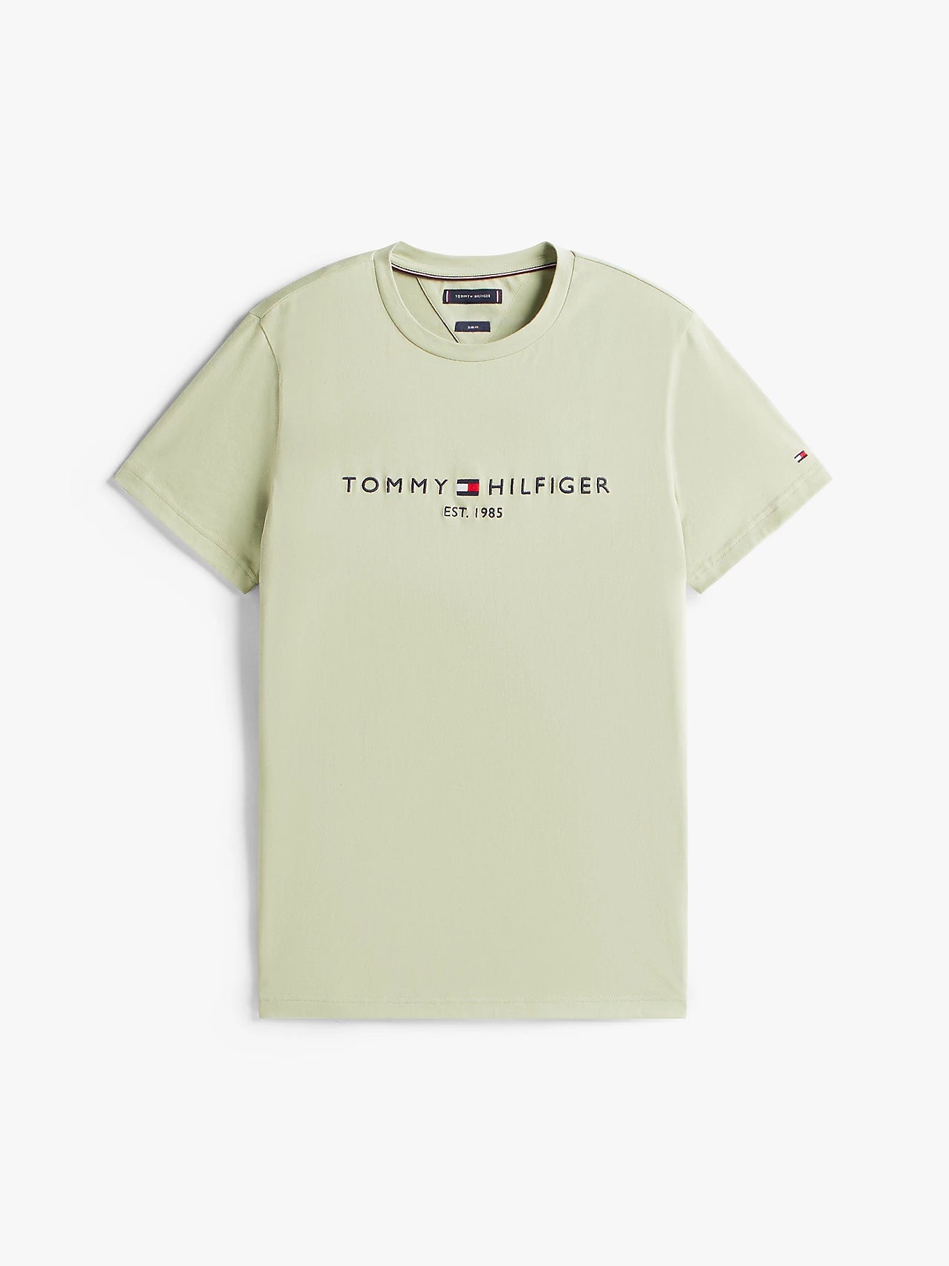 T-shirt ajusté en jersey à logo brodé