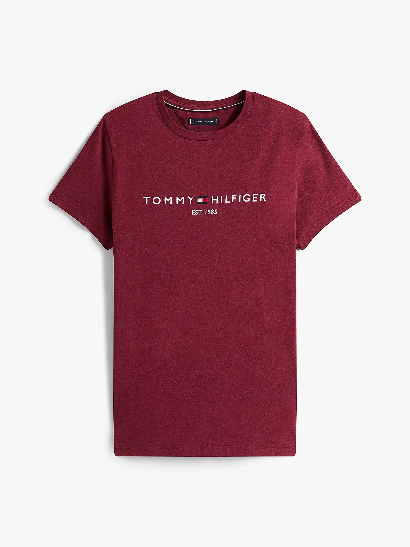 T-shirt ajusté en jersey à logo brodé