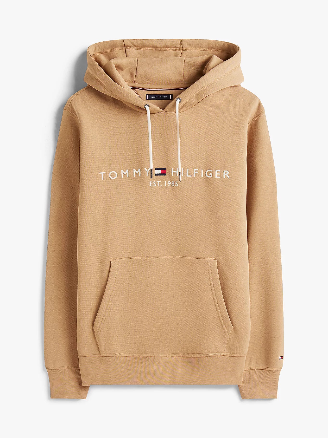 Sweat à capuche en molleton Flex à logo brodé